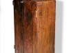 Armoire en tôle d'acier CORTEN patiné