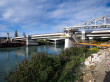 À Villeurbanne, le futur pont du tram T9 entame ...