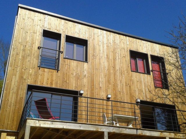 Construction d'une maison sur pilotis bois - Contemporary - Exterior -  Marseille - by Avenir Bois Construction