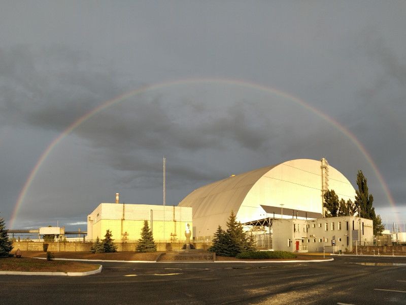 L enceinte de confinement de Tchernobyl a t livr e