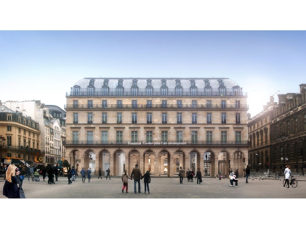 Les locaux de la future Fondation Cartier pour l art contemporain