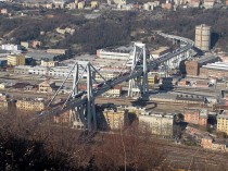 Le pont de Gênes intégralement démoli