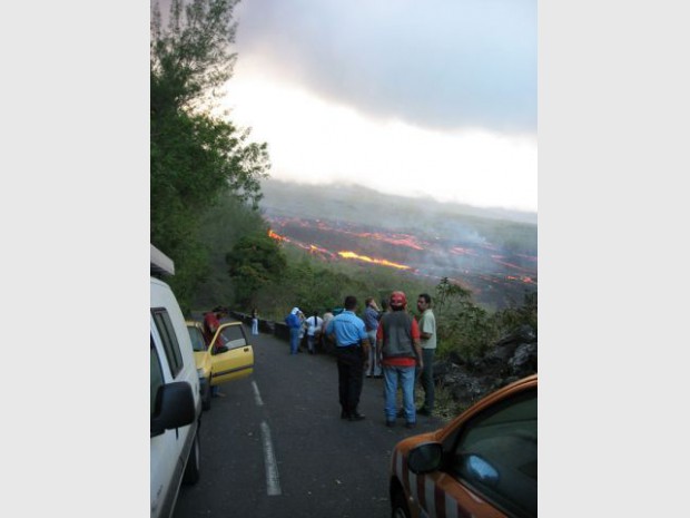 Route des laves reunion