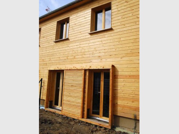 Maison écologique en bois