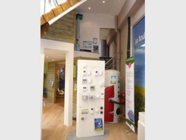 Energies renouvelables show-room environnement