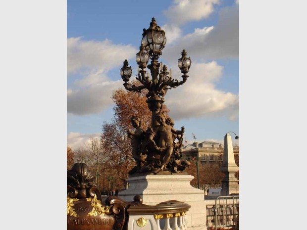 Candélabre du pont Alexandre III