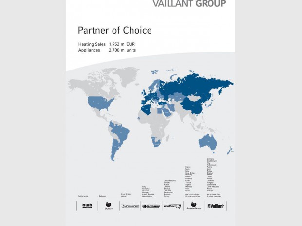 Carte du monde des partenaires