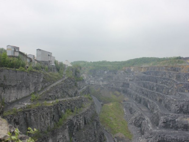 Carrière du bois d'Encade à Bellignies  (Nord)