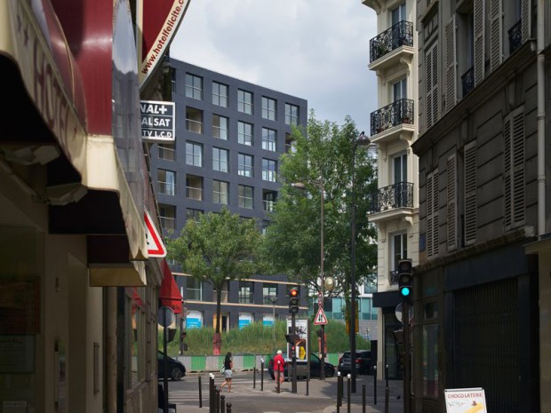 Réalisation de LAN associés en 2014 de la ZAC Saussure Pont-Cardinet Îlot 4.2, Paris 17e, France