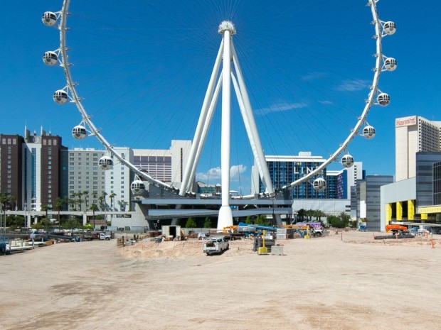 Le chantier et en cours à Las Vegas