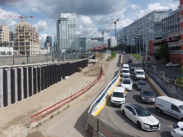 Travaux RD914 Nanterre