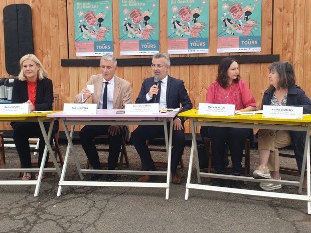 Cathy Münsch, Patrice Latron, Emmanuel Denis, Marie Quinton, Cathy Savourey