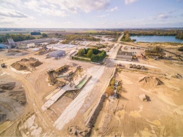 Heidelberg Materials carrière d'Orconte dans la Marne