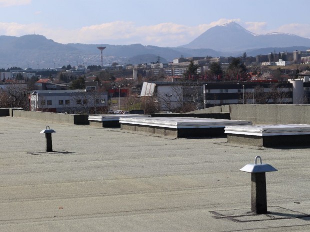 Toiture du parc technologique Pascalis, Clermont-Ferrand