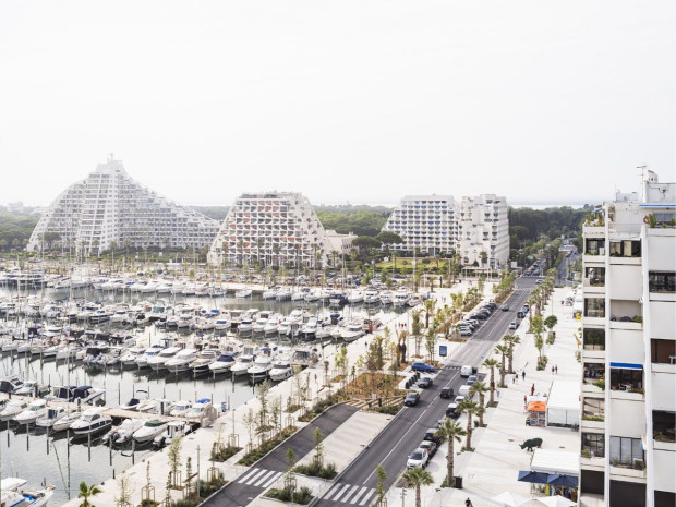 Réaménagement quais de La Grande Motte- Leclercq Associes