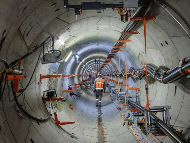 Tunnel enfouissement lignes électriques