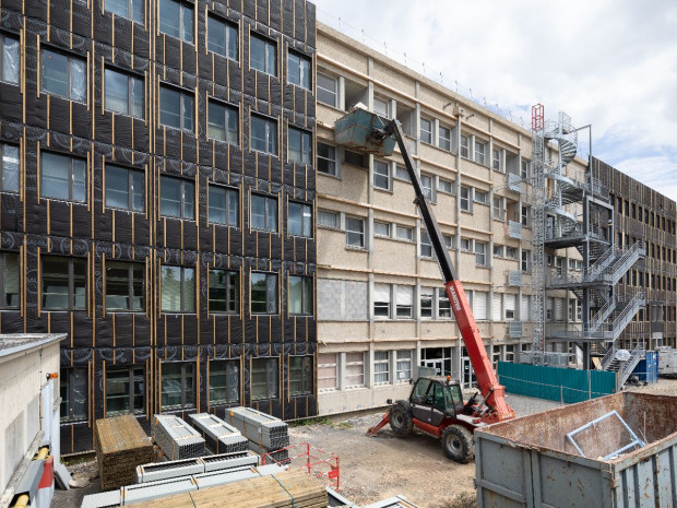 Réhabilitaton du lycée Victor et Hélène Basch, à Rennes