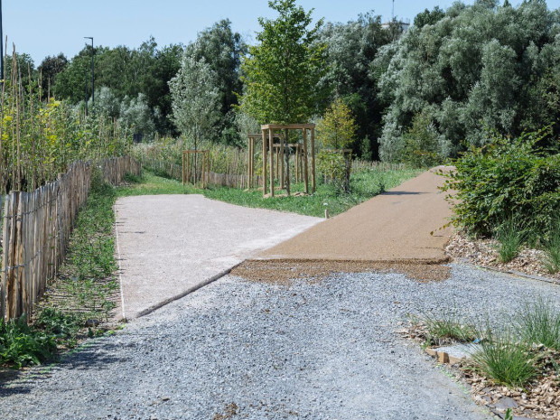 Nouveau parc de la commune de Maubeuge