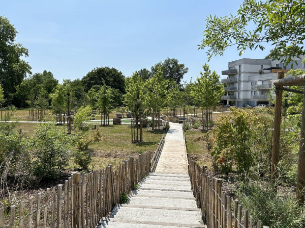 Quartier Paty Bègles parc Domofrance