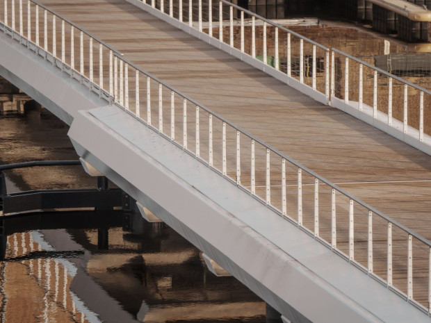 Passerelle du bassin Paul Vatine - Le Havre