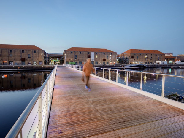 Passerelle du bassin Paul Vatine - Le Havre