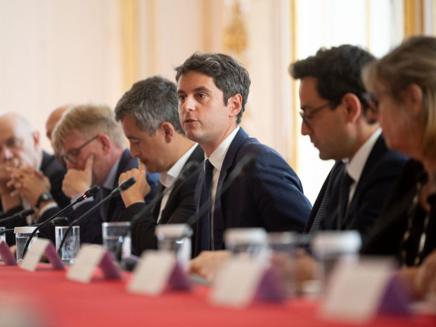 Gabriel Attal Premier ministre démissionnaire assure avoir préparé un budget 2025 "réversible"