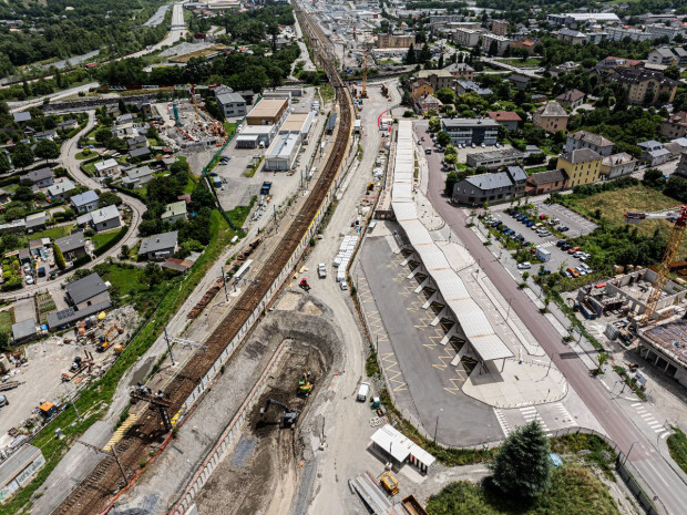 Chantier interconnexion Lyon-Turin, saint-jean-de-maurienne