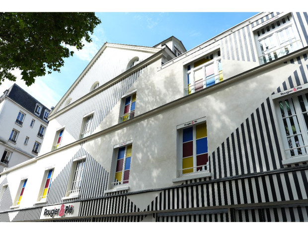 Rougier&Plé Daniel Buren magasin Paris façade