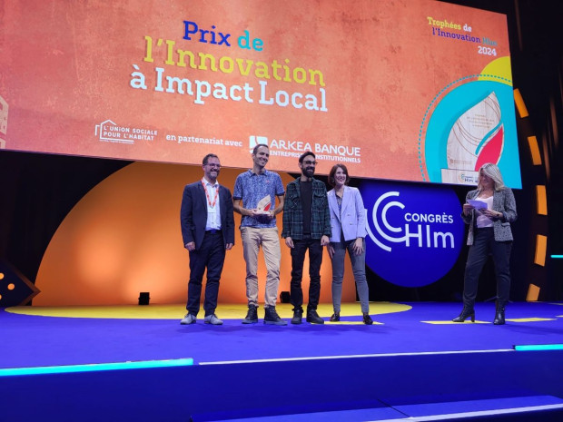 Trophées de l'innovation HLM 2024 - prix de l'innovation à impact local