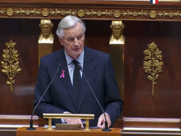 Michel Barnier, Premier ministre, le 1er octobre 2024.