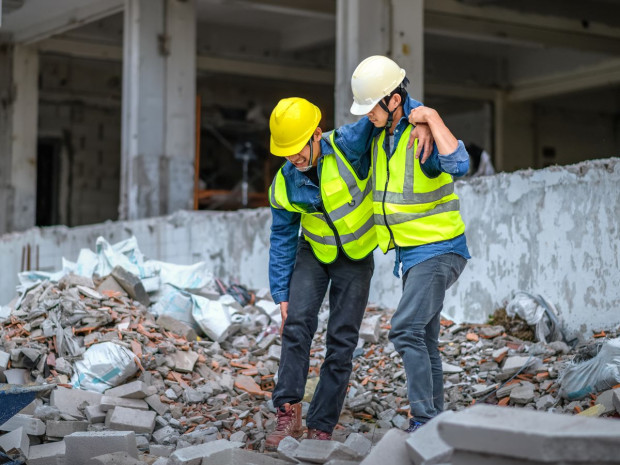 Accident sur chantier