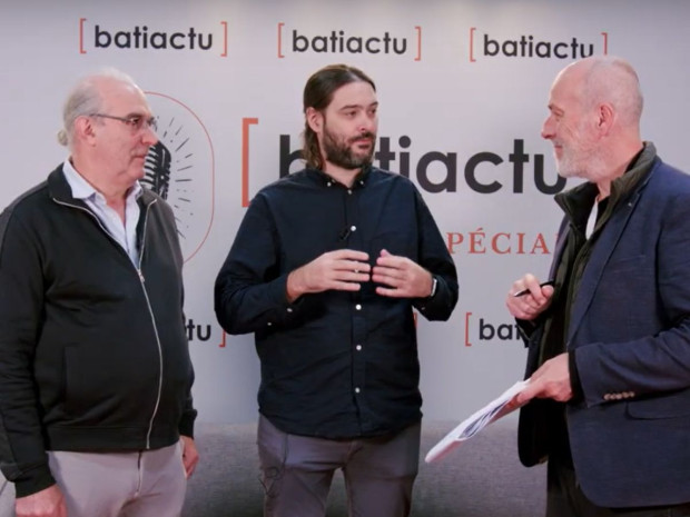 Pascal Chazal, directeur général de Zen Modular, Baptiste Legout, associé Biomespace