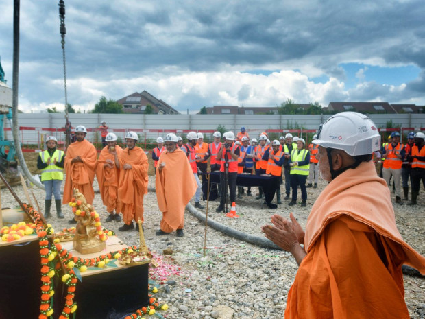 Arte Charpentier temple hindou BAPS