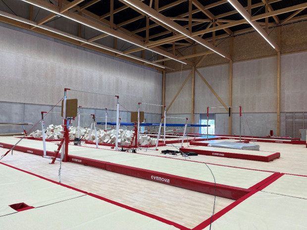 Salle gymnastique artistique - halle des sports de Nîme