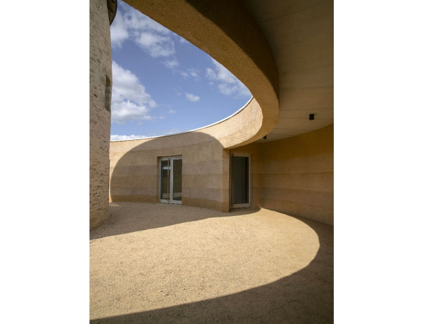 Chai circulaire Sarzeau Bretagne Carmen Maurice Architecture