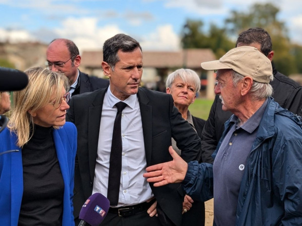 Déplacement ministériel dans la Loire, le 18 octobre 2024