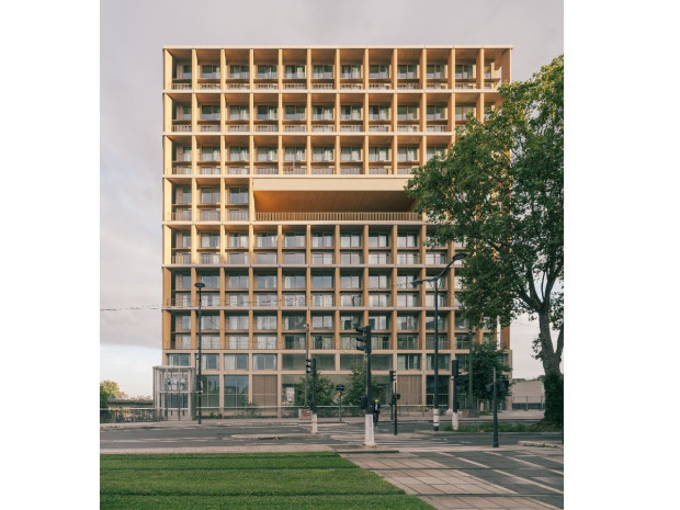 Tour Wood Up LAN Architecte