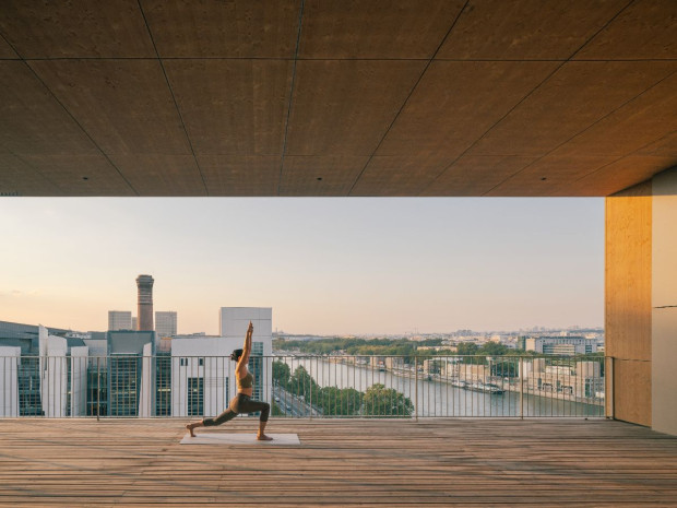 Tour Wood Up LAN Architecte