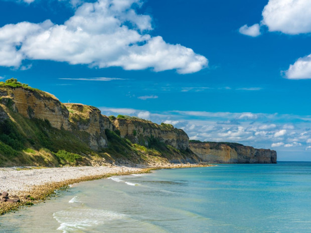 Omaha Beach Calvados Normandie 