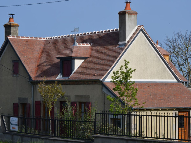 Rénovation d'une toiture de maison individuelle, entreprise Barnichon - Trophées Aléonard