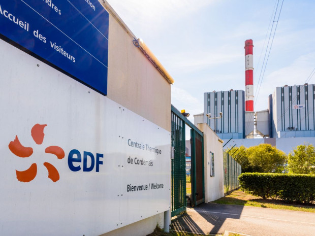 Centrale EDF à charbon de Cordemais, en Loire-Atlantique.