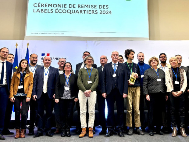 Cérémonie remise label éco quartiers 2024