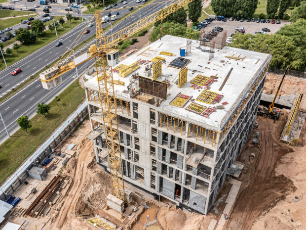 Chantier logement neuf en France