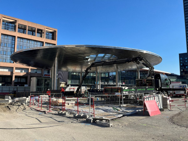 Gare Part-Dieu chantier