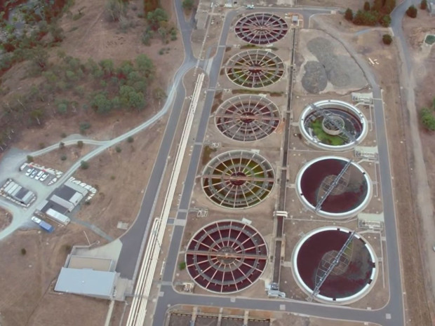 Station de traitement des eaux usées Lower Molonglo, Canberra