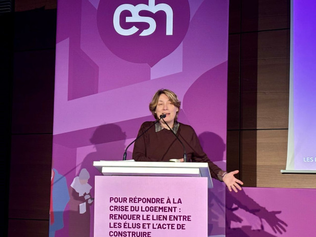 Valérie Fournier présidente des enrteprises sociales pour 'lhabitat 