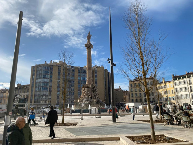 Place Castellane à Marseille