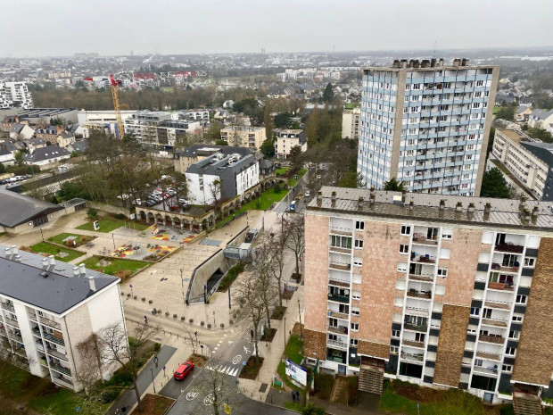 Rennes Maurepas rénovation quartier renouvellement urbain