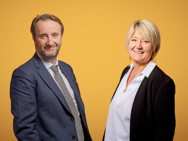 Olivier Sorin et Caroline Notre Dame, président et directrice générale du groupe Fondasol