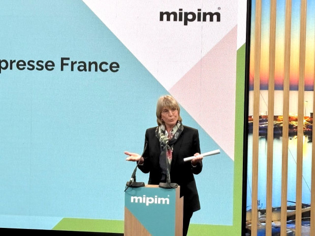 Valérie Létard au Mipim le 11 mars 2025